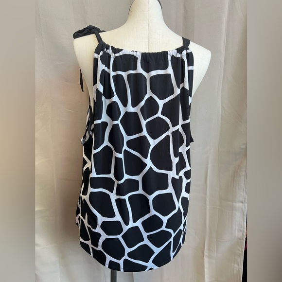 NWT Michael Kors Tie Blouse - Picture 4 of 6